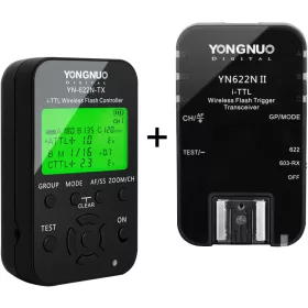   Yongnuo YN622N-II Nikon Vakukioldó 2.4Ghz Rádiós Távkioldó -TTL Flash Trigger