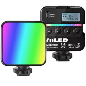   Yongnuo YN60 RGB LED Színes Videó Lámpa -2000-9900K 2000mAh RGB Light