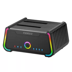   FIDECO HDD/SSD Dokkoló És Klónozó Állomás SATA UASP (YPZ230R)