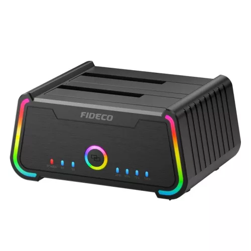 FIDECO HDD/SSD Dokkoló És Klónozó Állomás SATA UASP (YPZ230R)