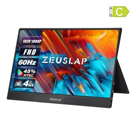  ZEUSLAP Z15ST hordozható monitor 15,6 hüvelykes érintőképernyővel