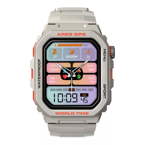 Zeblaze Ares GPS (Fehér) Okosóra -Smartwatch