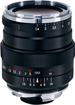 Zeiss Distagon T 35mm f/1.4 ZM Objektív - Fekete
