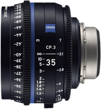 Zeiss Compact Prime CP.3 35mm T2.1 Nikon F Objektív