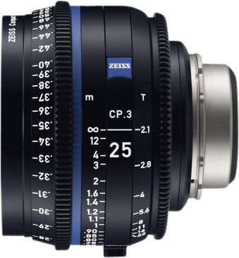 Zeiss Compact Prime CP.3 25mm T2.1 Canon EF Objektív