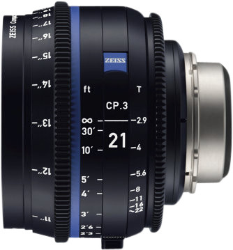 Zeiss Compact Prime CP.3 21mm T2.9 Canon EF Objektív