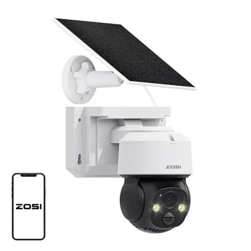 ZOSI 4MP WiFi Napelemes kültéri IP Kamera IP66 (49756)