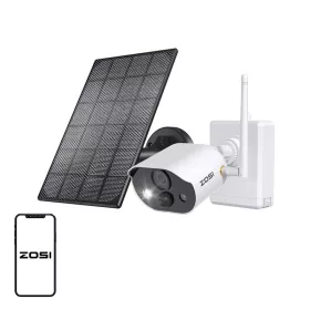 ZOSI Napelemes kültéri WiFi IP Kamera 3MP IP66 (49753)