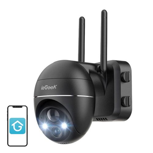 ieGeek ZS-GX1S Wireless 3MP WiFi Kültéri Biztonsági Kamera - 5200mAh