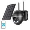ieGeek ZS-GX4S Wireless 5MP WiFi Kültéri Napelemes Biztonsági Kamera