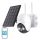 ieGeek ZS-GX4S Wireless 5MP WiFi Kültéri Napelemes Kamera