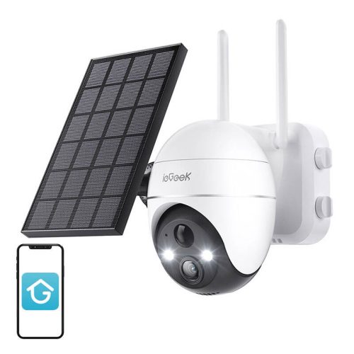 ieGeek ZS-GX4S Wireless 5MP WiFi Kültéri Napelemes Kamera