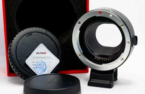 Viltrox Canon EF–EOS M elektromos adapter – autofókuszos Canon EOSM–EOS