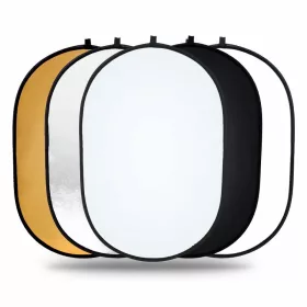   5 in 1 Derítőlap, Fotós reflektor, derítő háttér 150x200cm