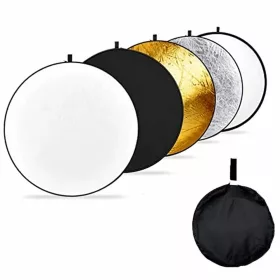   5 in 1 Derítőlap, Fotós reflektor, derítő háttér 110cm