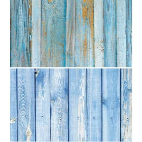   Türkiz-kék fa 2.0 Mintázott termékfotó háttér kétoldalas PVC háttér 57x87cm